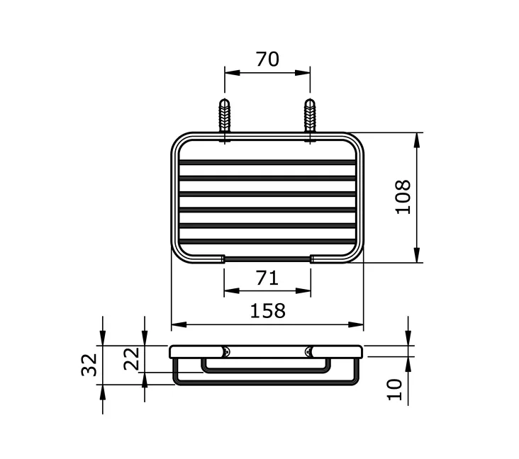 Jual Toto Soap Basket TX2BV1B-2