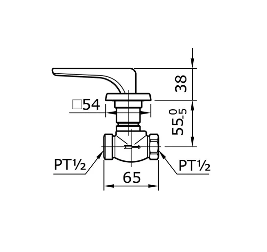Jual Toto Stop Valve TX452ST-2