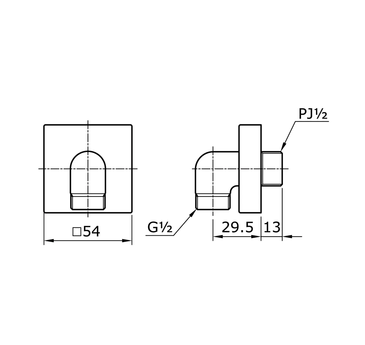 Jual Toto Wall Outlet TX472SIV1-2
