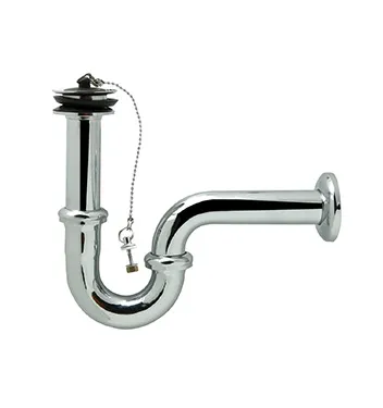 Jual Wasser BTW-001-212 Lavatory P-Trap with Plug and Chain-1