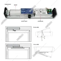Jual Aksesoris Pintu Jendela Dekkson Door Closer Automatic DCA-100 NA-1