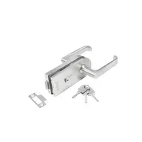 Jual Aksesoris Pintu Jendela Dekkson Glass Door Lock DBL Latch GDL 8037D (GW) SSS-1