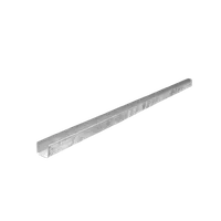 Jual Aksesoris Pintu Jendela Dekkson Rel Bawah TR 9230 - 3M (38/57MM) Galv-1