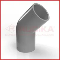 Jual Aksesoris Pipa Rucika PVC Elbow 45 Derajat 3