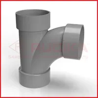Jual Aksesoris Pipa Rucika PVC Large Radius Tee 2 1/2