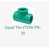 Jual Aksesoris Pipa Toro 25 PPR Equal Tee PN25 1/2 inch-1