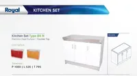 Jual Alat Bantu Kerja Royal Kitchen Set Royal 4 N-1