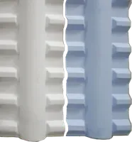 Jual Atap uPVC Rooftuff Topridge / Nok C - Grey-1