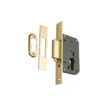 Jual Kunci Solid Sliding/ Dead Bolt Lockcase LC 202 DS -40 - Gold-1