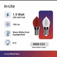 Jual Lampu & Armatur In-Lite INDB-C25 / 1.5 Watt / E14 / Decoration Bulb-1
