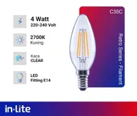 Jual Lampu & Armatur In-Lite INFM-C35C / 4 Watt-1