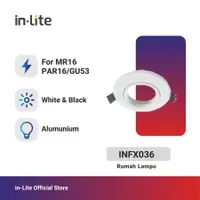 Jual Lampu & Armatur In-Lite INFX036 / Lamp MR16 GU53 - White-1