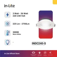 Jual Lampu & Armatur In-Lite Mini Downlight / INDC240S / 11 Watt-1