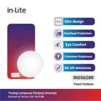 Jual Lampu & Armatur In-Lite Outbow Panel Light / INSS628R / 6 Watt-1