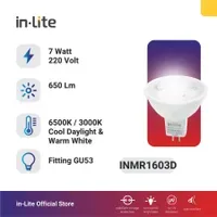 Jual Lampu & Armatur In-Lite Spotlight / INMR1603D / 7 Watt (Dimmable)-1