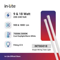 Jual Lampu & Armatur In-Lite Tube Light / INT8G018 / 18 Watt-1