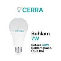 Jual Lampu & Armatur Luxmenn LED CRA - BD007D / 7 Watt / Lampu Bohlam - Putih ( 6000k )-1