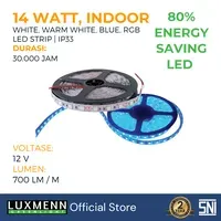 Jual Lampu & Armatur Luxmenn LUX - IP33 / 14 Watt / LED Strip Indoor 5m - Kuning-1