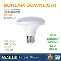 Jual Lampu & Armatur Luxmenn LUX - UF15 / 15 Watt / Fitting E27 -Tipe Bohlam Downlight - Putih 6000k-1