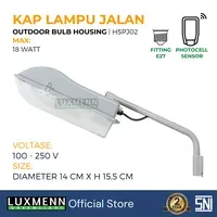 Jual Lampu & Armatur Luxmenn LUX-HSPJ-02 - Housing Lampu Jalan - E27 - Sensor - Sensor-1