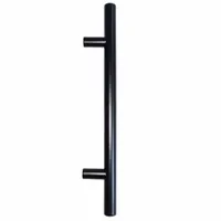 Jual Pegangan Pintu Dekkson Furniture HDL FH D208 Matt Black - 12x150x96-1