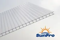 Jual Polycarbonate Sunpro Twinwall 4.2mm - Clear-1
