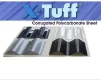 Jual Polycarbonate X-Tuff Greca - Clear, Panjang 3m-1