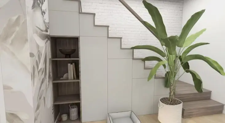 tangga rumah minimalis type 36