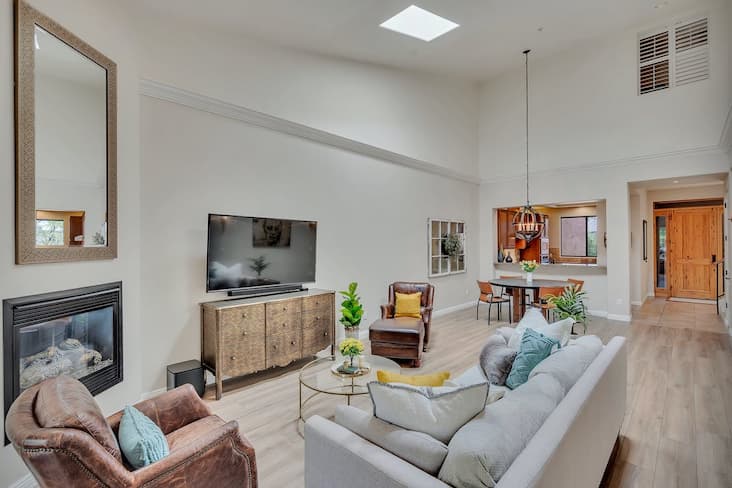 rak tv dari besi hollow