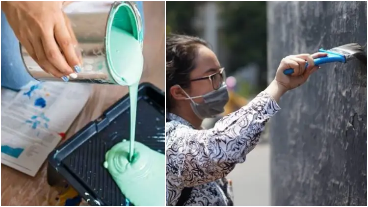 cara hilangkan bau cat tembok