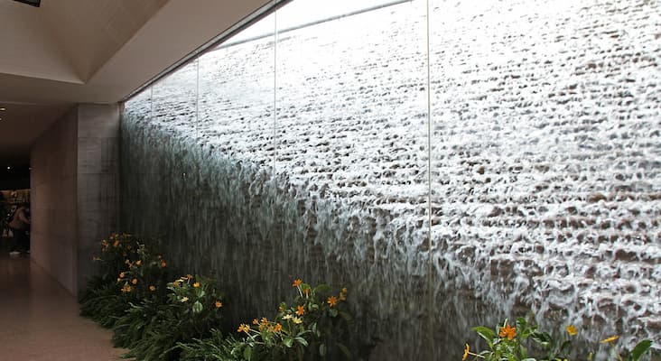 Desain Air Terjun Dinding Dalam Rumah, Rumah Terasa Lebih Sejuk