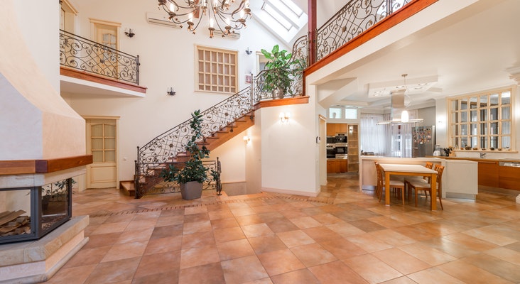 inspirasi motif railing tangga minimalis