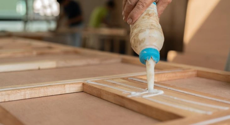 cara menggunakan lem kayu fox putih