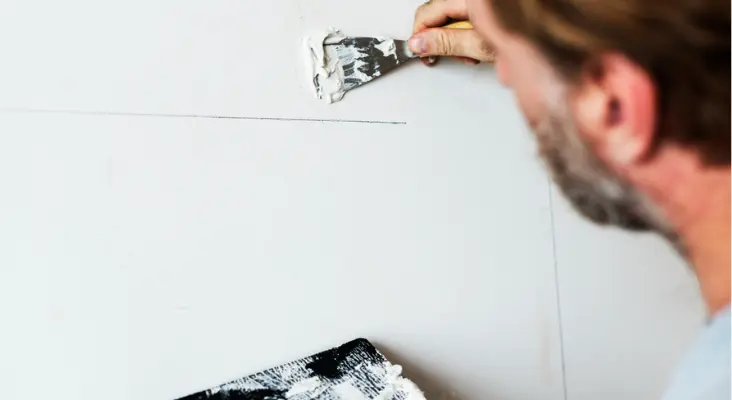 cara mengaplikasikan dempul dengan benar