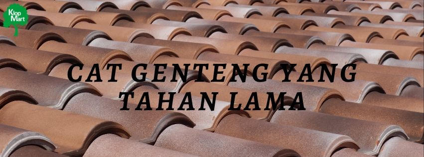 cara mengaplikasikan cat genteng