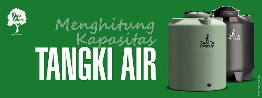 cara menghitung volume air dalam tangki